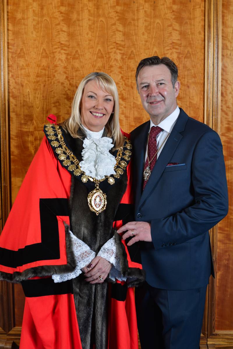 Main image for New mayor welcomed by council