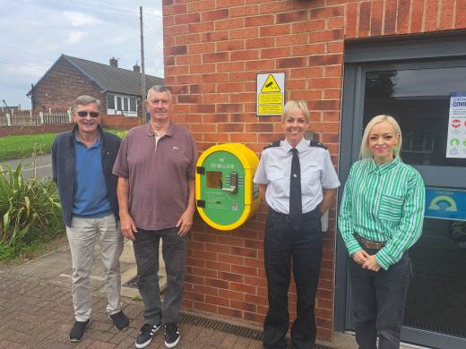 Main image for Defibrillator installed in Kendray