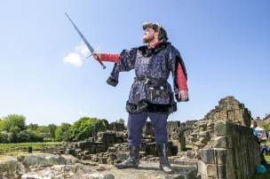 Main image for Medieval festival deemed a massive success