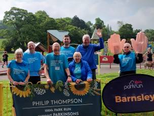 Main image for Philip competes 100th Park Run for Parkinson's UK