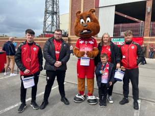 Main image for Barnsley fans support 'pound to the ground' initiative