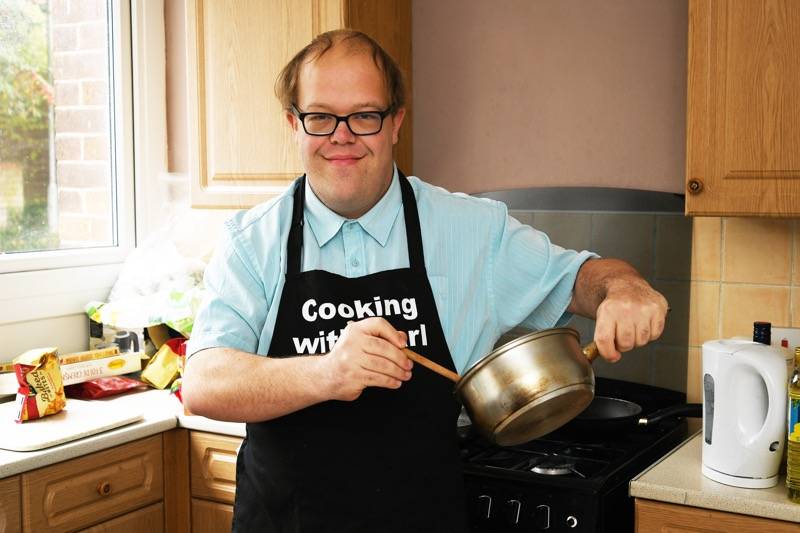 Main image for Carl cooks the day away for Children in Need