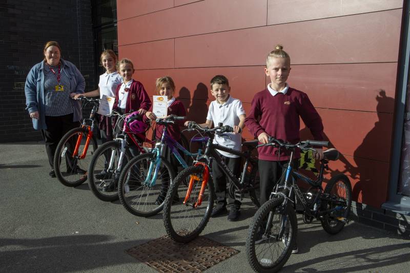 Main image for Youngsters get involved with bike ability