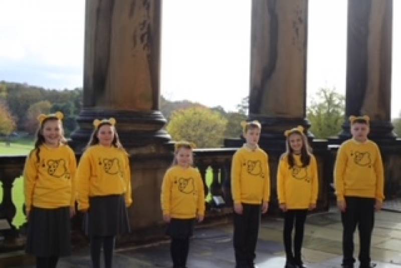 Main image for Pupils chosen to represent Yorkshire for Children in Need