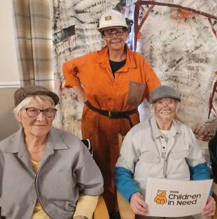 Main image for Care homes get into the groove for Children in Need