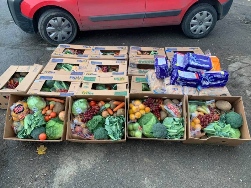 Main image for Fruit and veg supplier gives to those in need
