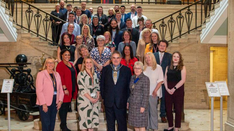 Main image for Council marks apprentices' success