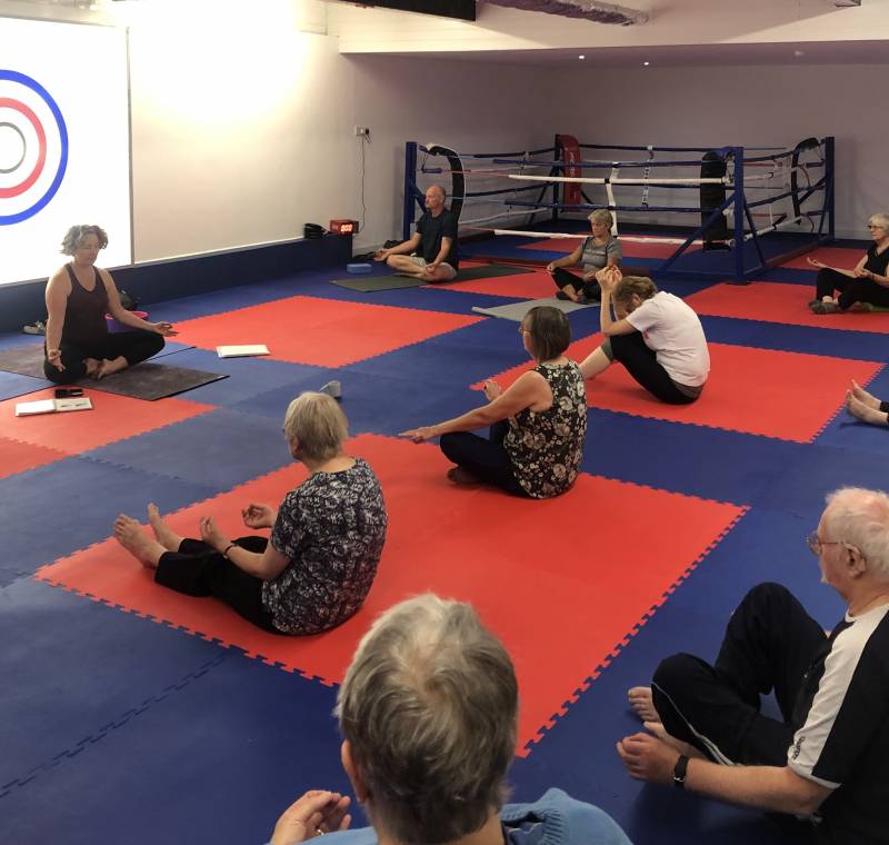 Main image for Over 50s yoga to bring laughter after lockdown