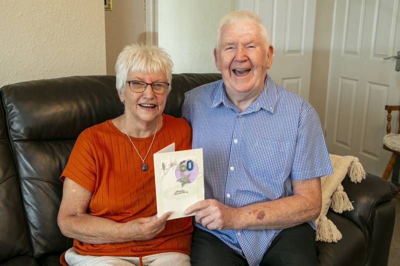 Main image for Couple celebrate 60th wedding anniversary