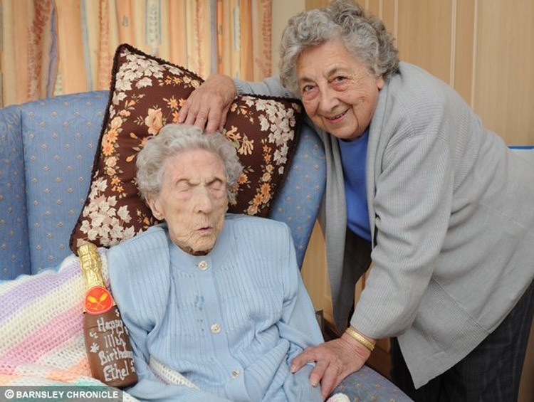 Main image for UK's Oldest Woman Takes News In Her Stride