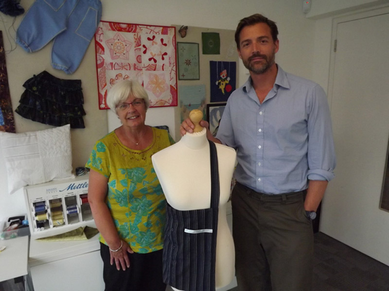 Barnsley lass gets tips on sewing from TV's Patrick Grant | We Are Barnsley