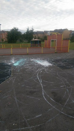 Main image for Locals hit out at damage to Doncaster Road park 
