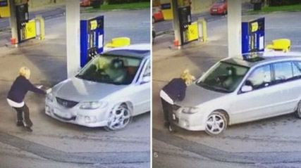 Main image for Man pleads guilty over petrol station incident