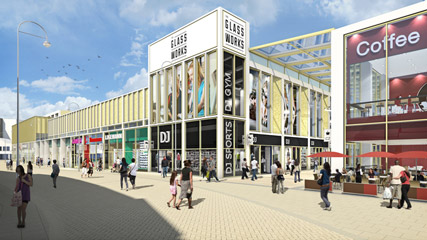 Main image for The Glass Works plans given go ahead