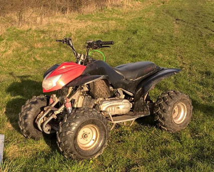 Main image for Police searching for quad bike owner
