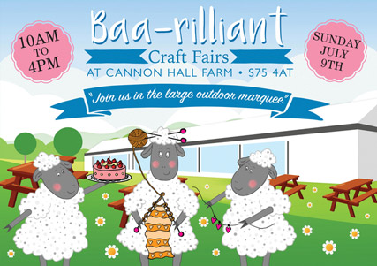 Main image for Baaa-rilliant craft fair lands at Cannon Hall Farm on Sunday