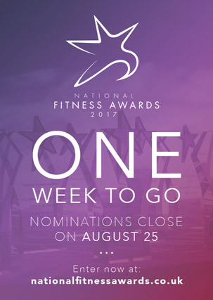 Main image for Last chance for gyms and personal trainers to enter awards
