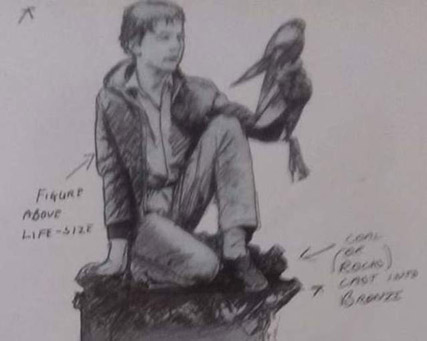 Main image for Campaign for Kes statue launched