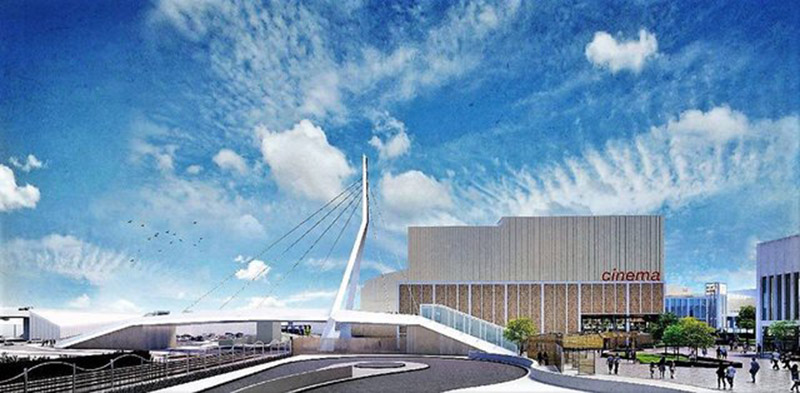Main image for Footbridge costs spiralling 