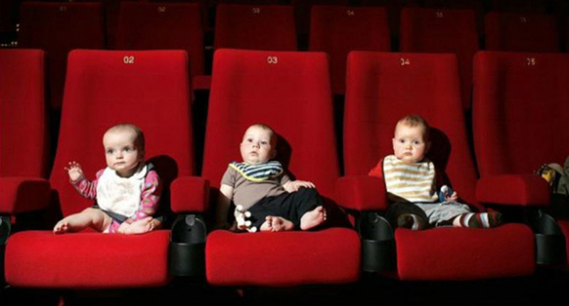 Main image for Should parents be allowed to take babies to the cinema?