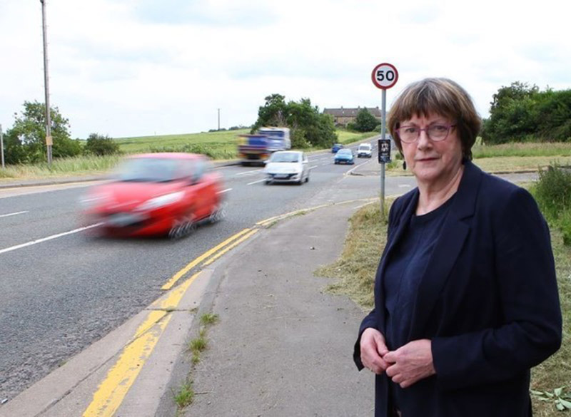 Main image for Reduced speed limit could be enforced on road