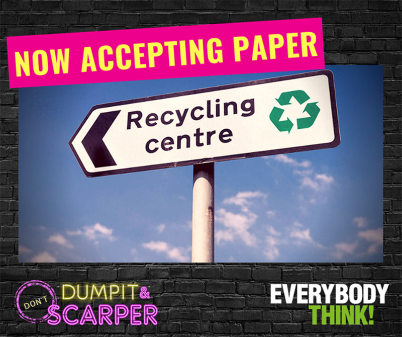 Main image for Paper now accepted at recycling centre