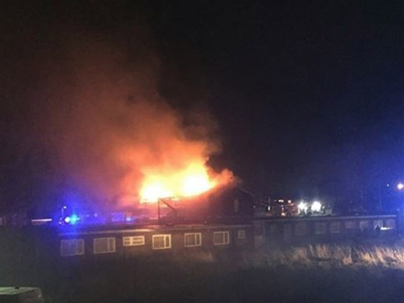 Main image for Derelict care home set alight again