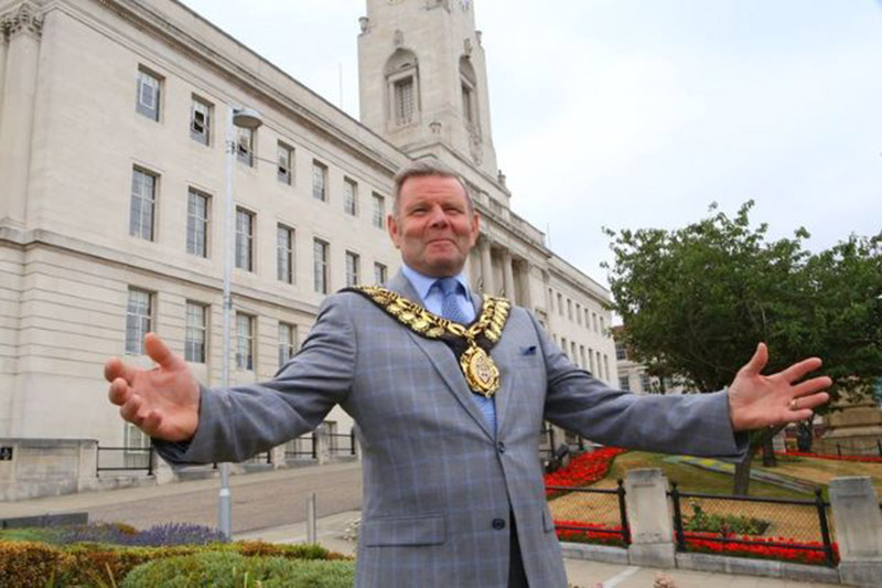 Main image for Mayor thankful for 'most wonderful year'