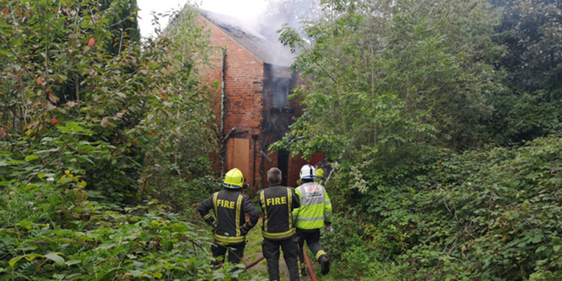 Main image for Firefighters tackle house fire