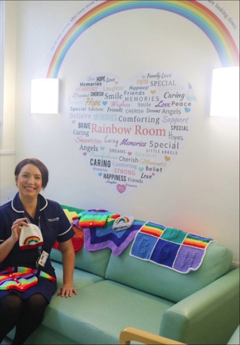 Main image for Rainbow baby appeal yields an 'amazing response' for hospital